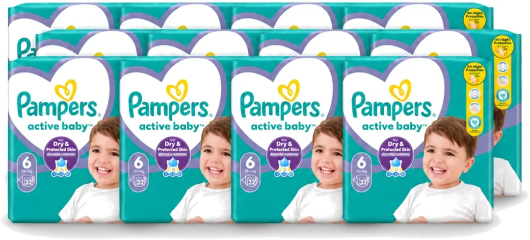 12 x Pampers