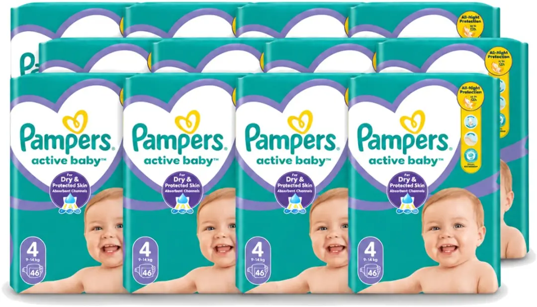 12 x Pampers