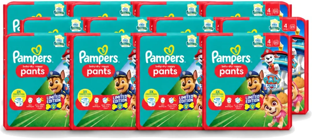 12 x Pampers