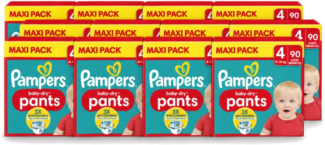 12 x Pampers