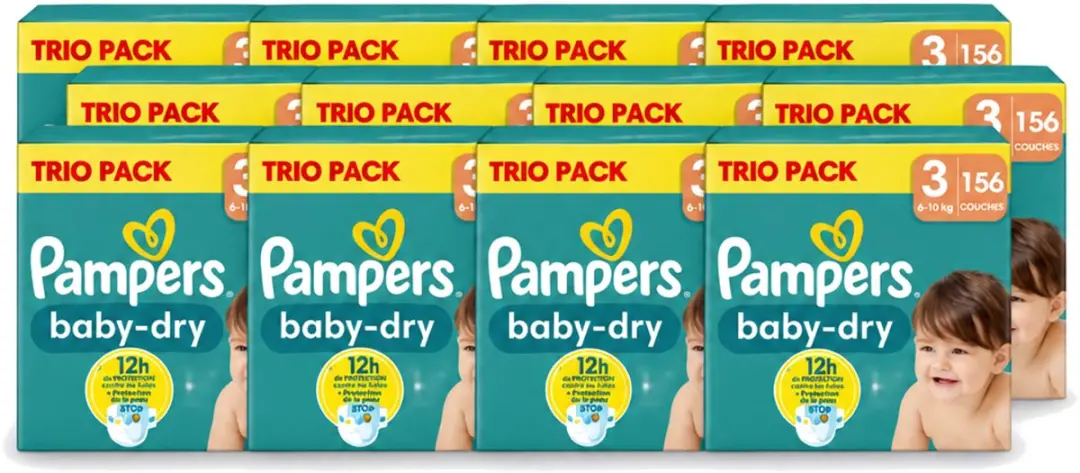 12 x Pampers