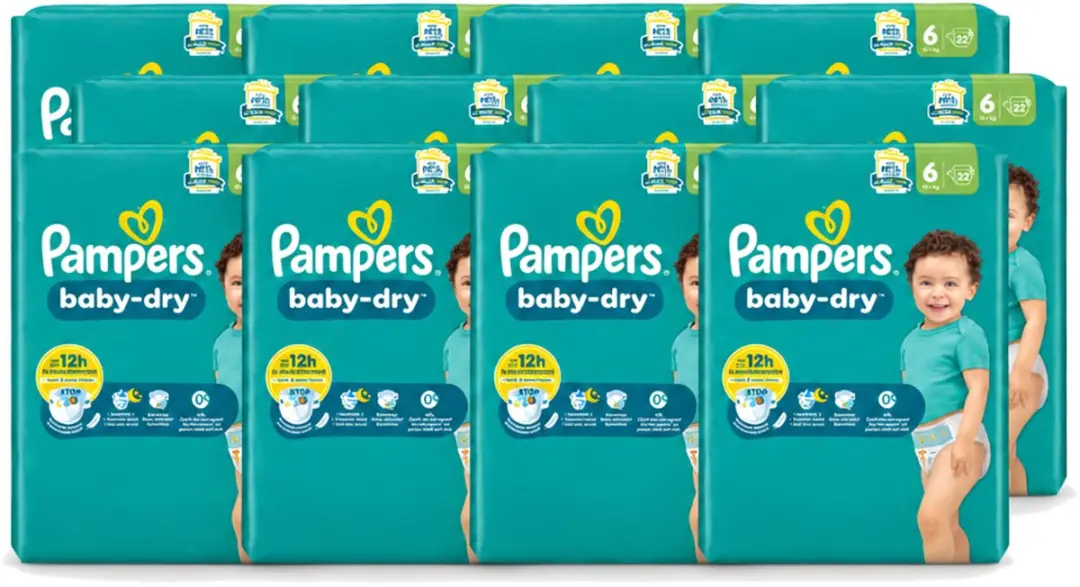 12 x Pampers
