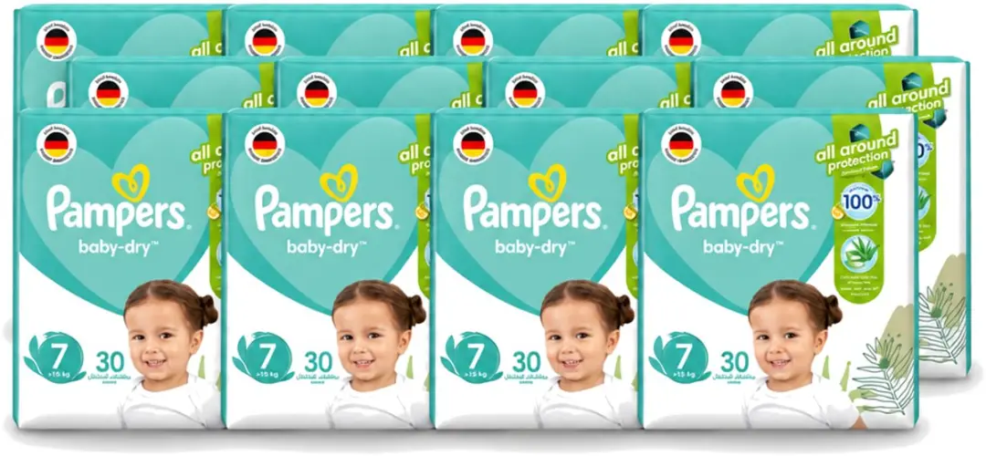 12 x Pampers