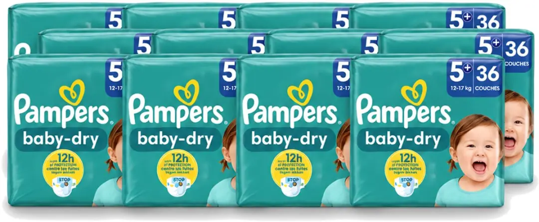 12 x Pampers