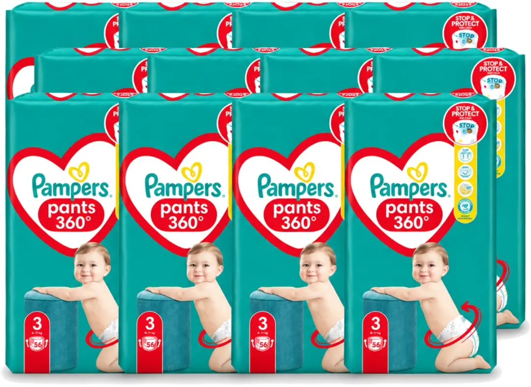 12 x Pampers