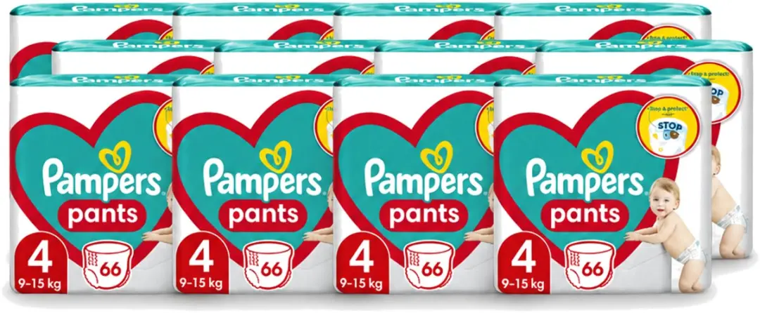 12 x Pampers
