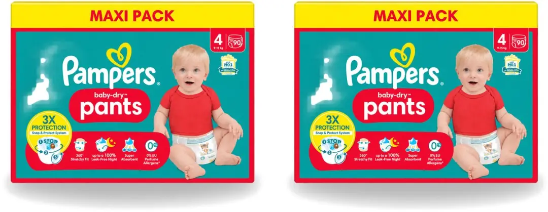 2 x Pampers