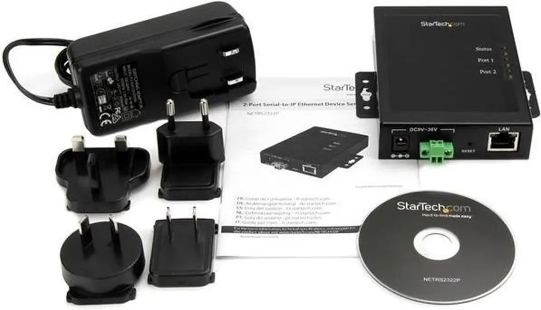 Startech NETRS2322P Server - RJ-45 - Zwart - afbeelding 4 van 4