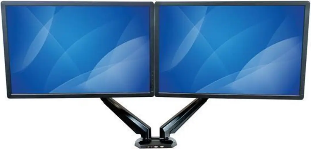 Startech ARMSLIMDUO Dual Bureaubeugel - 30 Inch - Zwart - afbeelding 5 van 6