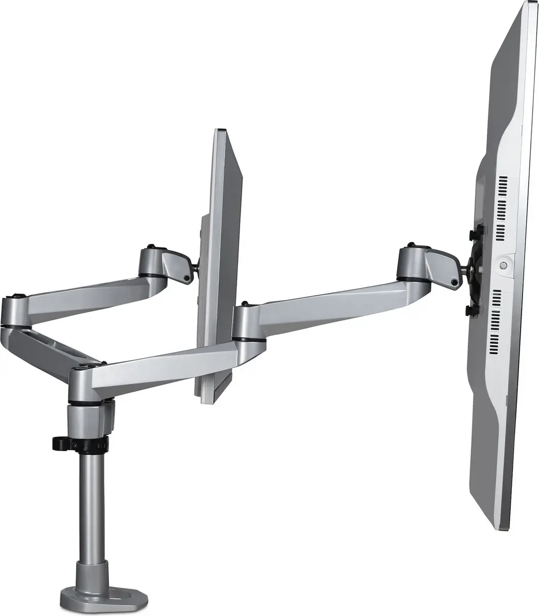 Startech ARMDUALPS Dual Monitor Arm - Grijs - afbeelding 3 van 6