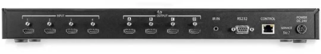 Startech VS424HD4K60 HDMI Matrix Switch 4x4 - 4K 60Hz - Wit