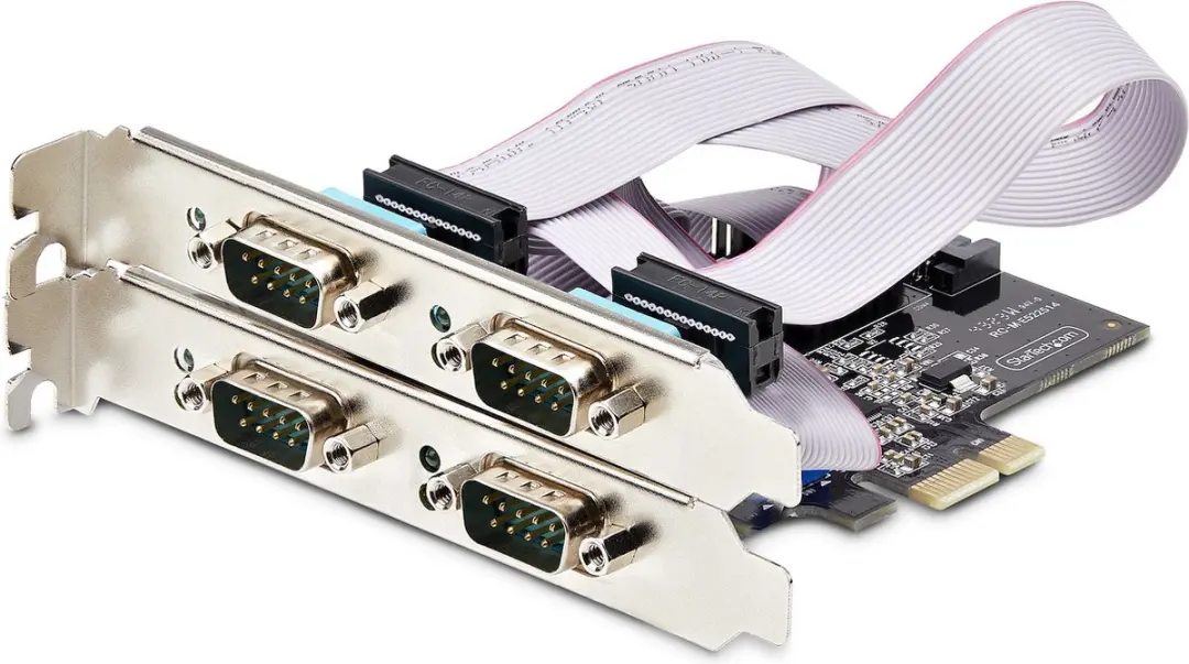 Startech PS74ADF-SERIAL-CARD PCIe Seriële Adapter - 4 Poorten RS232/RS422/RS485 - afbeelding 3 van 6