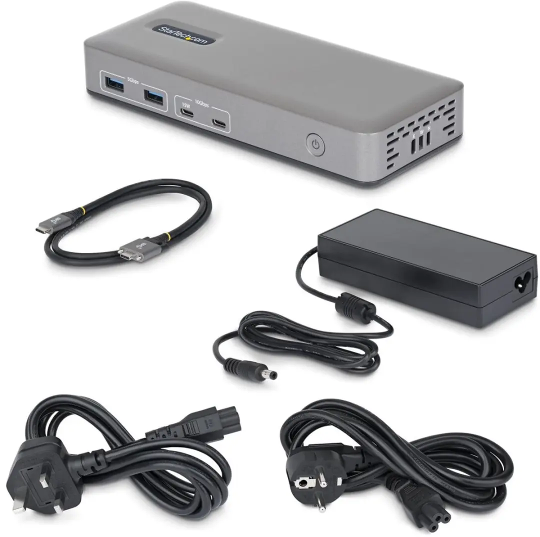 Startech 199UE-USBC-DOCK USB-C Docking Station - 3x 4K - afbeelding 4 van 6
