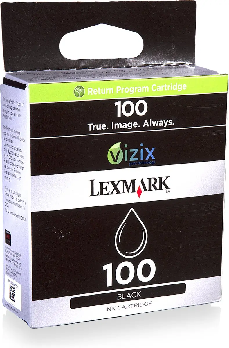 Lexmark Inkcartridge Nr.100 black