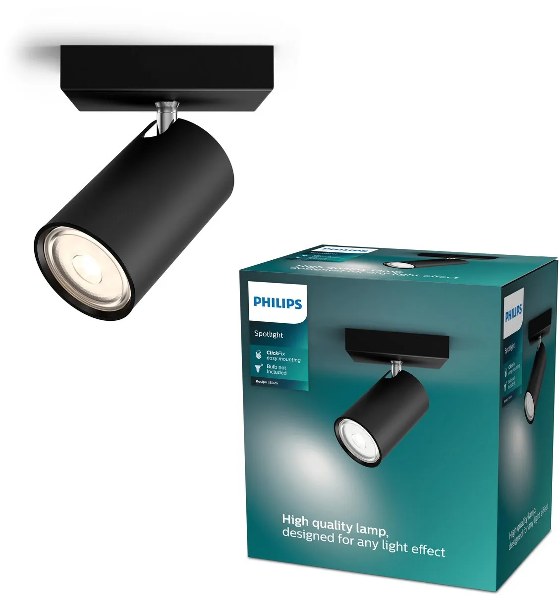 Philips Kosipo Opbouwspot 1-lichts