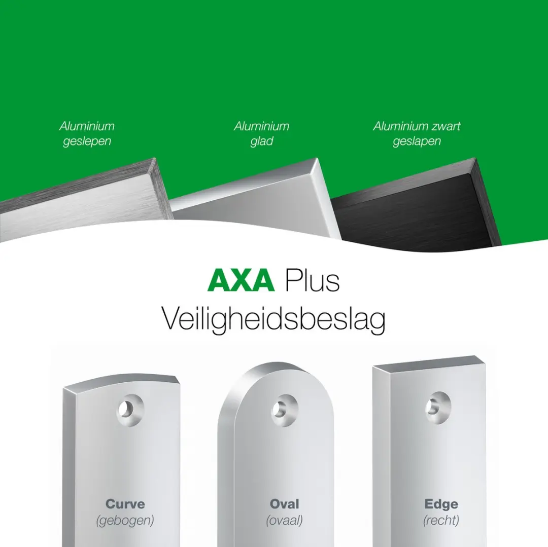 AXA Veiligheidsbeslag Edge Plus PC72 Kruk-Kruk - SKG*** - Aluminium - afbeelding 6 van 6