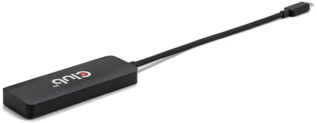 CLUB3D CSV-1554 USB Type-C Interface Hub - 3x HDMI Zwart - afbeelding 2 van 3