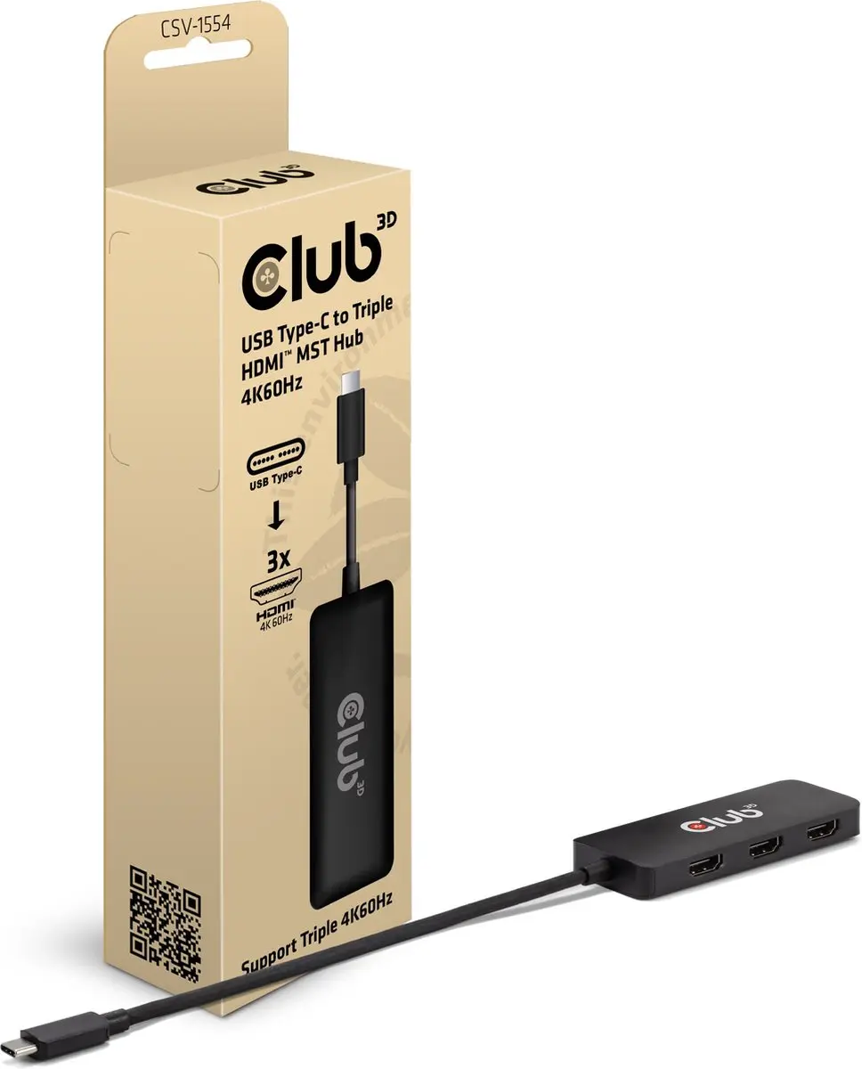 CLUB3D CSV-1554 USB Type-C Interface Hub