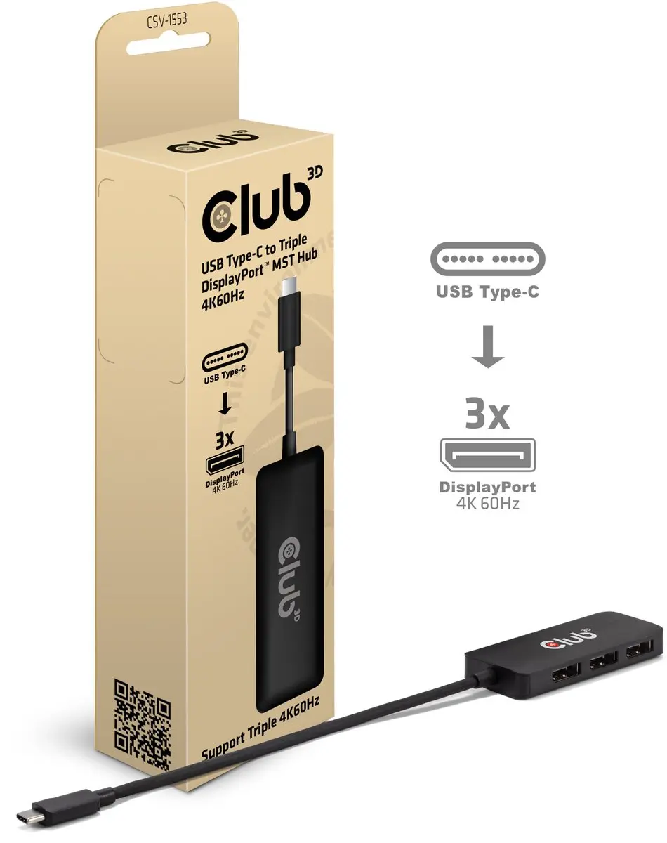 CLUB3D CSV-1553 USB Type-C Interface Hub