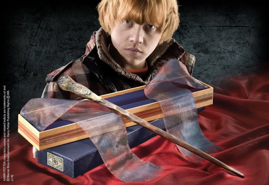 Harry Potter Ron Weasley Toverstok Replica - Multicolor - afbeelding 6 van 6