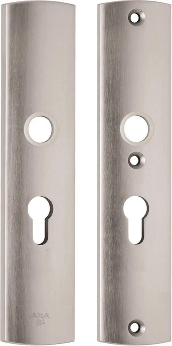 AXA 6660 Veiligheidsschild Curve PC55 - Buitendeur - Aluminium - afbeelding 6 van 6