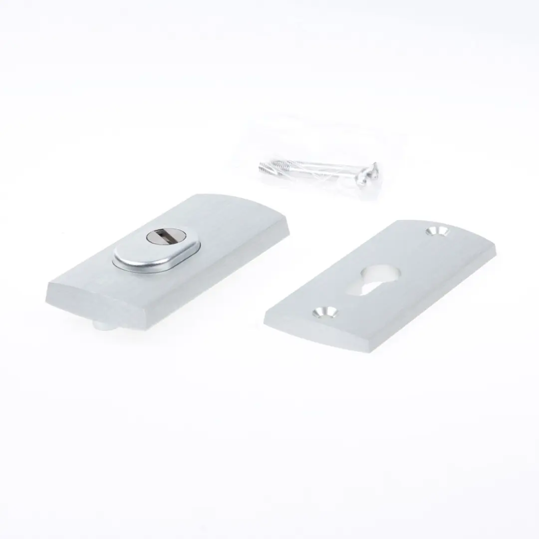 AXA 6685 Veiligheidsrozet Curve Plus Buitendeur - Aluminium - afbeelding 5 van 6