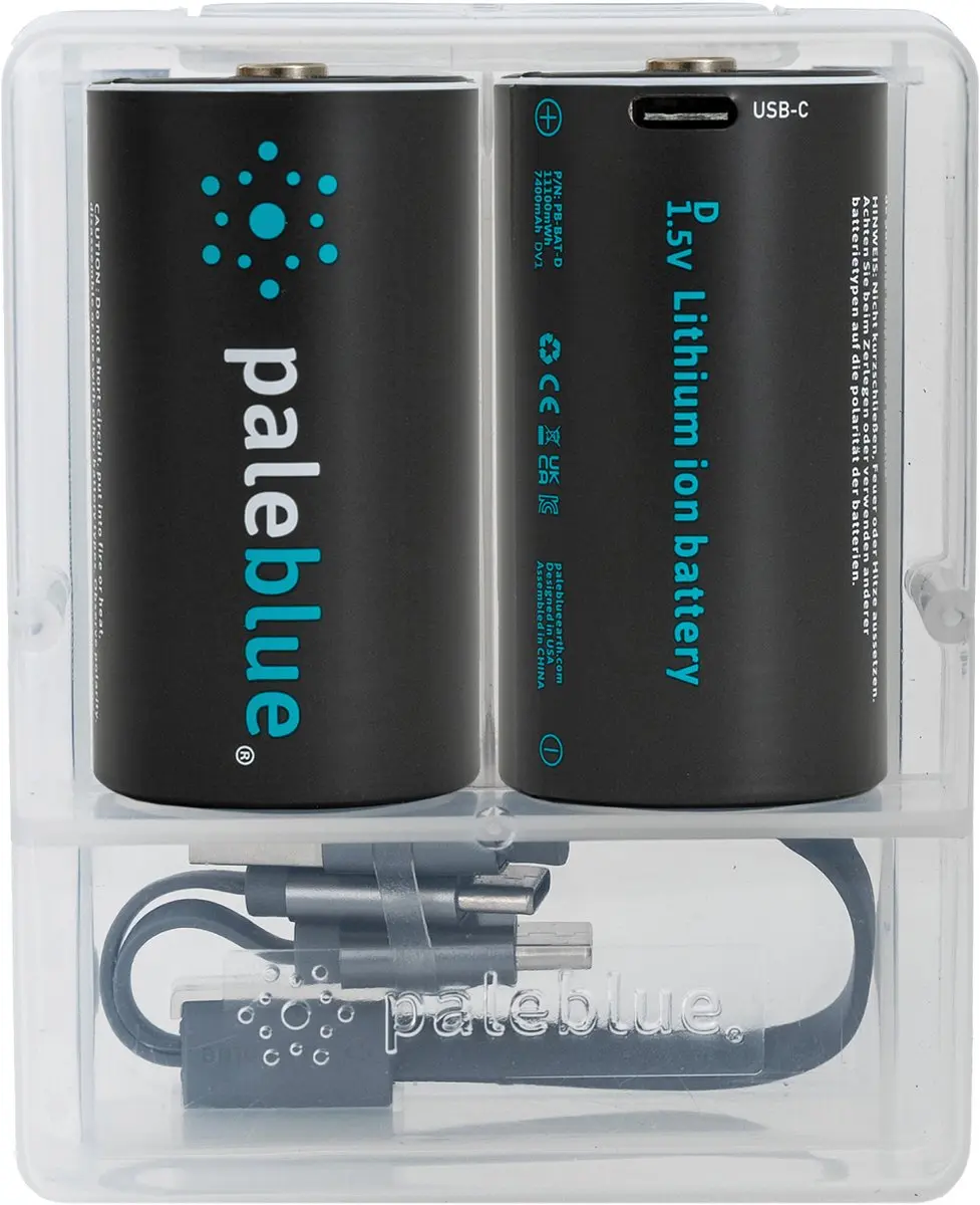 Paleblue D Oplaadbare Lithium Batterij 7400mAh - 2 Stuks