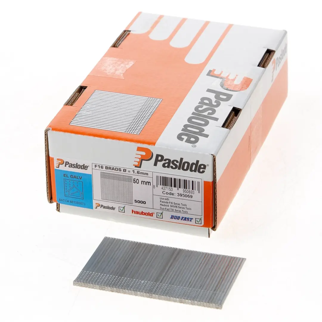 Paslode F16 x 50 Verzinkte Afwerknagels 395069