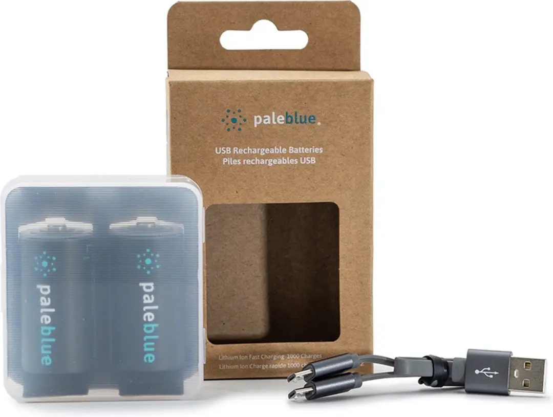 Paleblue C Oplaadbare Lithium Batterij 3700mAh - 2 Stuks