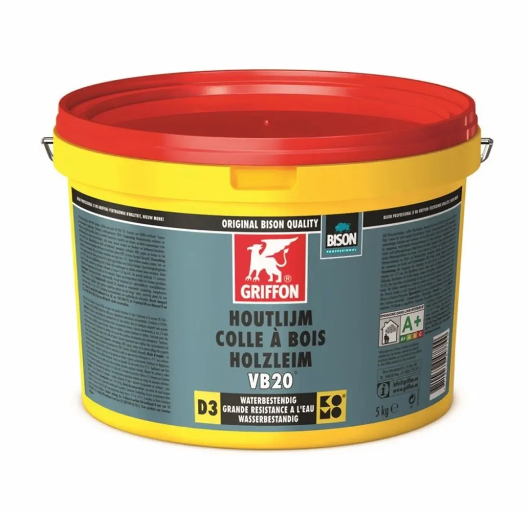 Griffon Houtlijm VB20 Emmer 5 kg - afbeelding 6 van 6