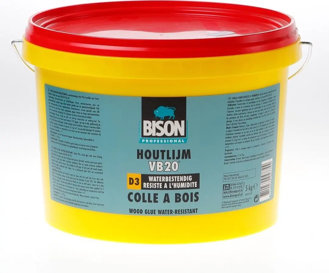 Griffon Houtlijm VB20 Emmer 5 kg - afbeelding 4 van 6