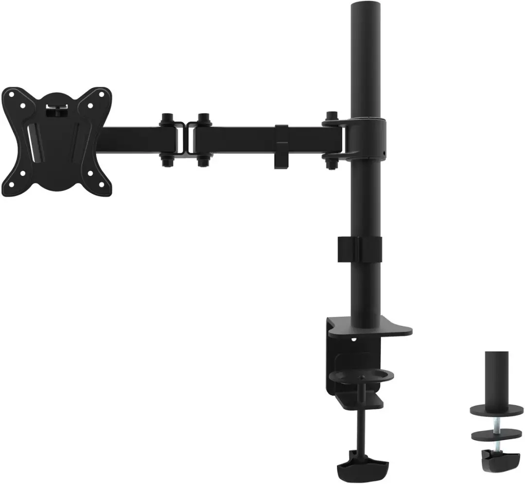 Equip 650151 Desk Pole Clamp - 27" - Zwart - afbeelding 2 van 6