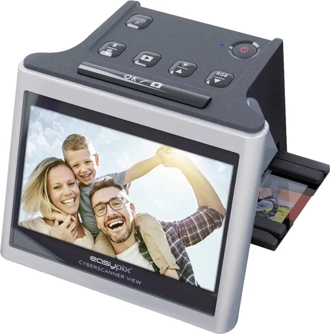 Easypix Cyberscanner View Filmscanner 854x480 - Kleurloos
