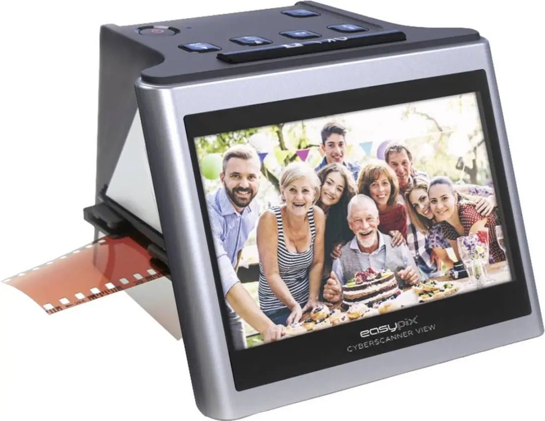 Easypix Cyberscanner View Filmscanner 854x480 - Kleurloos
