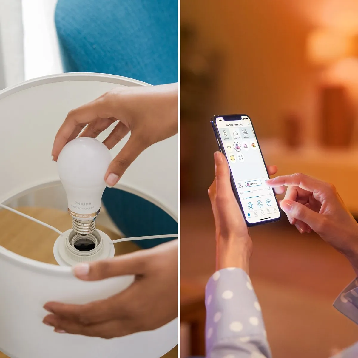 Philips Smart LED E27 8W 806lm Warm Wit Mat