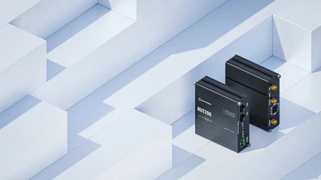 Teltonika RUT206010000 Industriële Router - Zwart