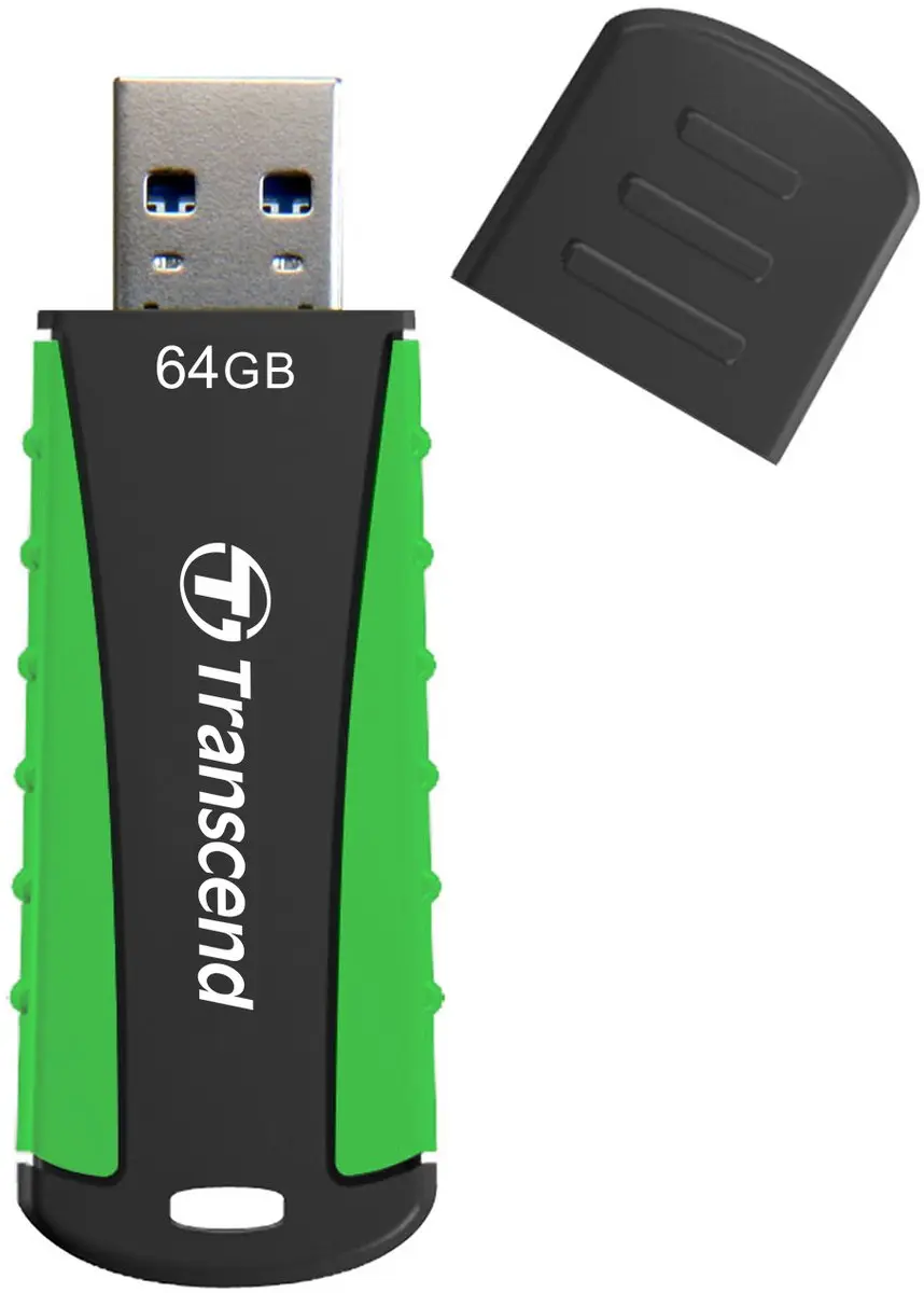 Transcend JetFlash 810 TS64GJF810 USB-Stick - 64GB - Groen - afbeelding 2 van 6
