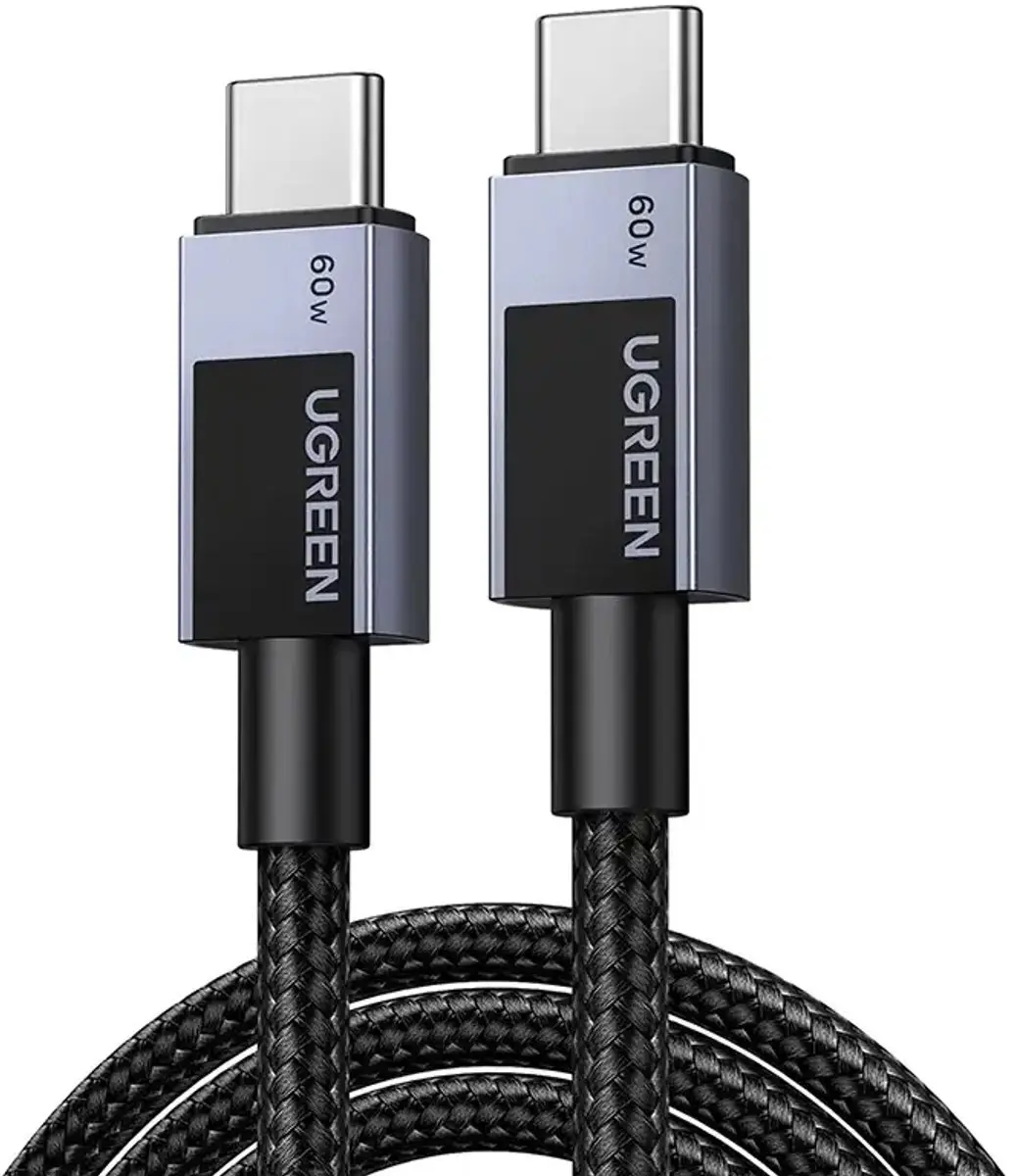 Ugreen USB-C naar USB-C Kabel 60W PD 2m
