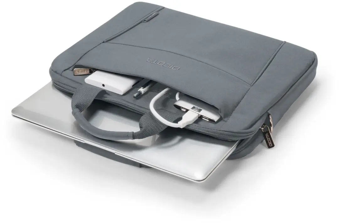 Dicota Eco Slim Case BASE 31,8cm Aktetas - Grijs