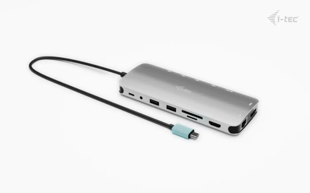 I-tec i-Tec C31NANOTRIPLED140 USB-C 3x Display Dock - Grijs - afbeelding 4 van 6