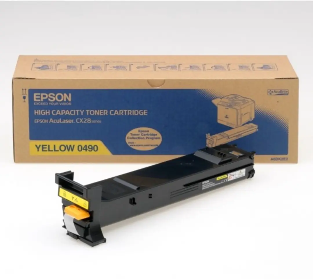 Epson C13S050490 Toner Geel - 8000 Pagina's
