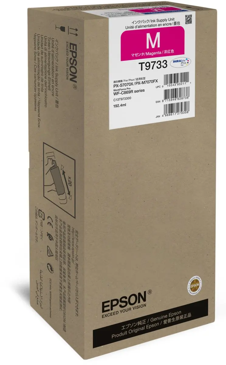 Epson C13T97330N Inktcartridge Magenta XL