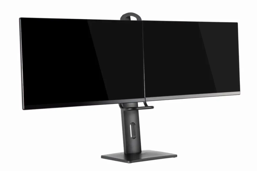 Gembird MS-D2-01 Dubbele Monitorstandaard - Zwart - afbeelding 3 van 6