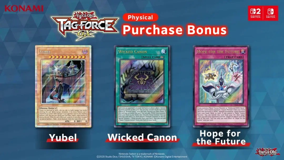 Mindscape Yu-Gi-Oh! TAG FORCE GX Nintendo Switch 2 - Gamecard - afbeelding 2 van 6