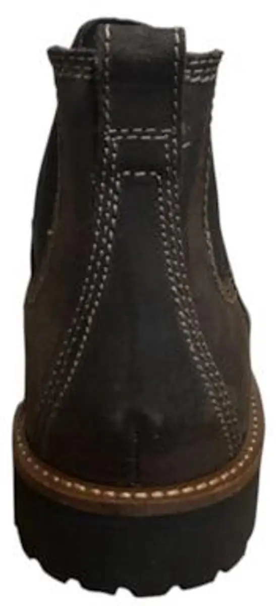ECCO Gevet Leer 79215 - Donker Bruin