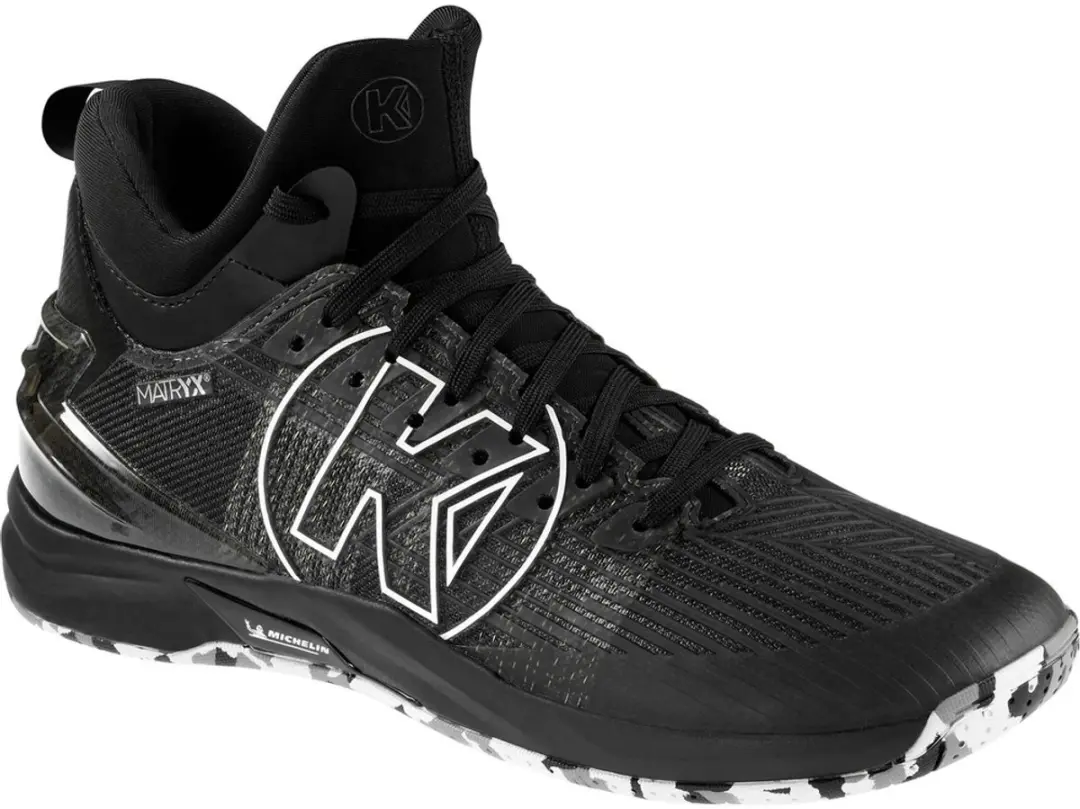 Kempa Attack Mid Volleybalschoenen 45 - Zwart