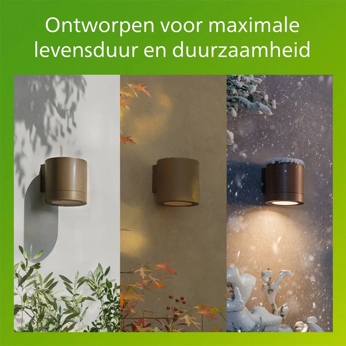 Philips Fylx Wandlamp GU10 IP44 - Bruin - afbeelding 6 van 6