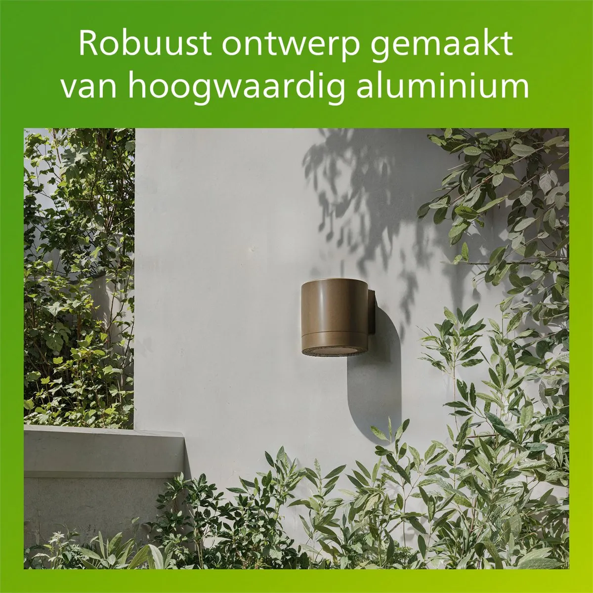 Philips Fylx Wandlamp GU10 IP44 - Bruin