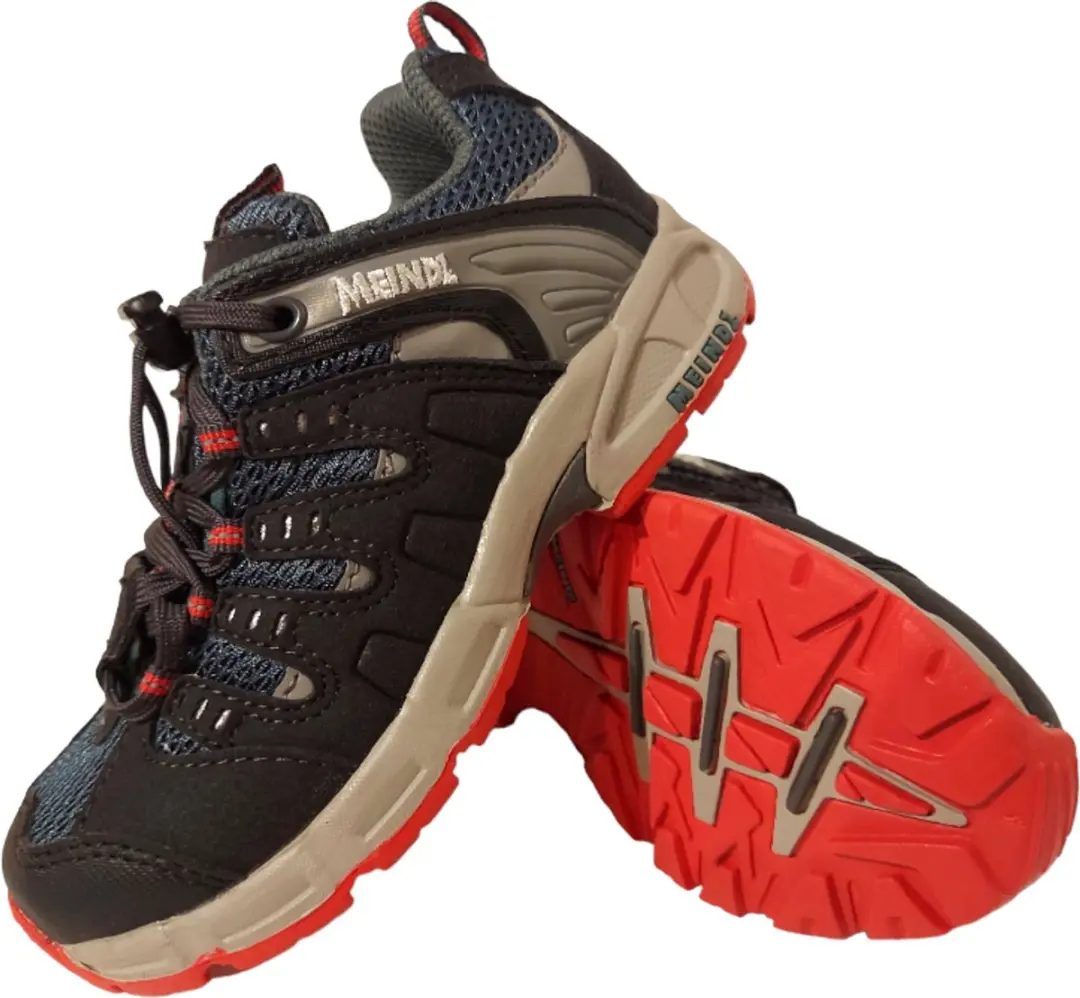 Meindl Wandelschoen Respond Junior 2044 57 Zwart Groen Rood
