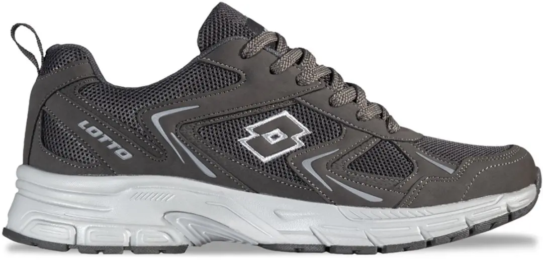 Lotto Unisex KITAURA II Sneaker 2402110U 1916 Schoen Y2K-design Donkergrijs
